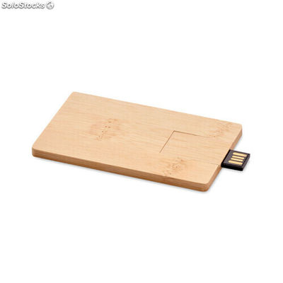 Memoria USB 16GB carcasa bambú madera MIMO1203-40