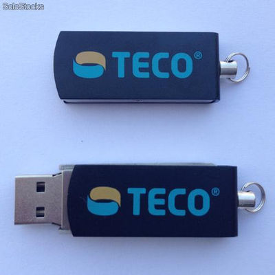 memoria usb 2gb giratoria pendrive promocional - Foto 2