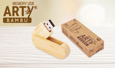 Memoria USB bambú - Foto 2
