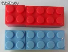 Memoria usb de la forma del bloque Lego en plástico - Foto 2