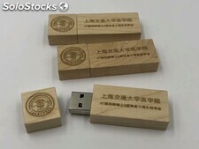 Memoria USB de madera barata al por mayor