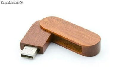 Memoria USB de madera ecológica por mayor Logo grabado por láser gratis modelo05