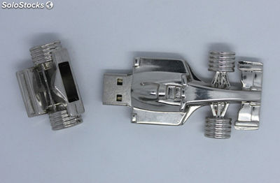 Memoria USB de metal con logo a serigrafía y grabado por láser gratis 101