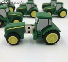 Memoria USB de PVC en forma de camión agrícola regalos promocionales agricultura