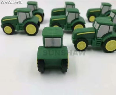 Memoria USB de PVC en forma de camión agrícola regalos promocionales agricultura - Foto 3