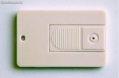 Memoria USB forma tarjeta publicitaria imprime información de empresa modelo 141 - Foto 3
