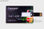Memoria USB forma tarjeta publicitaria imprime información de empresa modelo - 1