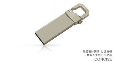 Memoria USB gancho metal pendrive llavero