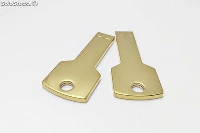 Memoria USB Golden Key de lujo para la industria financierapor mayoreo - Foto 3