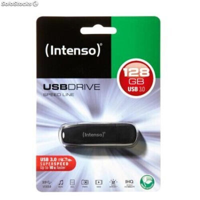 Memoria usb intenso Speed Line usb 3.0 128 GB Negro 128 GB Memoria usb
