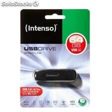 Memoria usb intenso Speed Line usb 3.0 64 GB Negro 64 GB Memoria usb