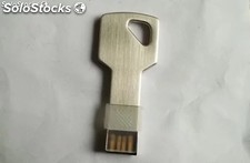 Memoria USB llave logo grabado de láser gratis oferta fabrica directa Modelo 34