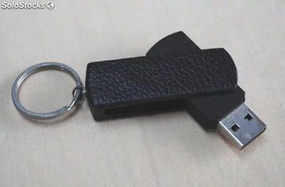 Memoria USB marca personalizada de cuero muestra gratis envío rápido modelo 19 - Foto 2