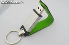 Memoria USB marca personalizada de cuero muestra gratis envío rápido modelo 20