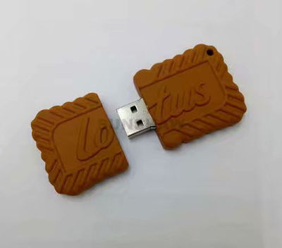 Memoria USB pendrive de suave PVC en forma Linda galleta regalo Lotus Bakeries