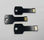 Memoria USB pendrive llave de aluminio negro medio de almacenamiento de datos - Foto 2