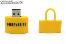 Memoria USB personalizado impresipon de logo gratis flash drive oferta fábrica