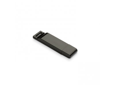 Memoria USB plana con un elegante y resistente acabado de plástico