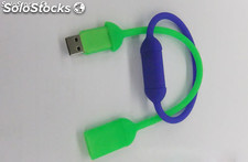 Memoria USB pulsera memoria USB brazalete personalizado oferta fábrica china 122