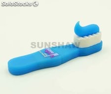 Memoria USB PVC con logotipo personalizado creativo forma de cepillo de dientes