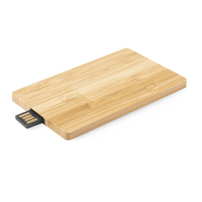 Memoria USB tarjeta 16Gb bambú - Foto 2