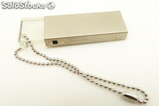 Memoria USB2.0 de metal con logo a serigrafía y grabado por láser gratis 115