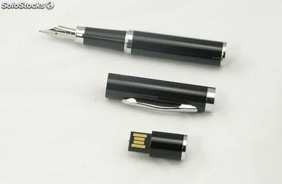 Memorias USB forma bolígrafo promocional logo serigrafia láser modelo 29