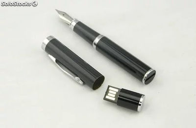 Memorias USB forma bolígrafo promocional logo serigrafia láser modelo 29 - Foto 2