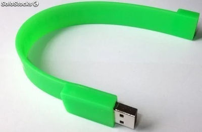 Memorias USB forma de cinta muñeca personalizado colores precio fabrica Mod 46 - Foto 3