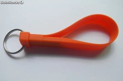 Memorias USB forma de cinta muñeca personalizado colores precio fabrica Mod 49 - Foto 2