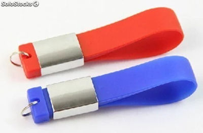 Memorias USB forma de cinta muñeca personalizado colores precio fabrica Mod 49 - Foto 3