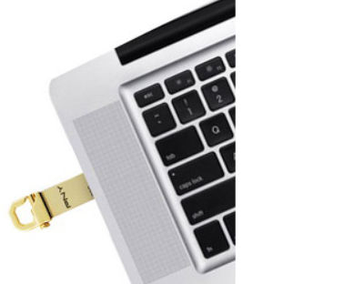 Memorias USB gancho 16G dorado regalos pendrives hook memoria usb barata - Foto 5