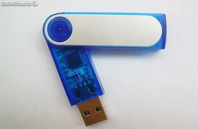 Memorias USB giratorio rotativo logo grabado láser o serigrafia gratis mod 39 - Foto 2