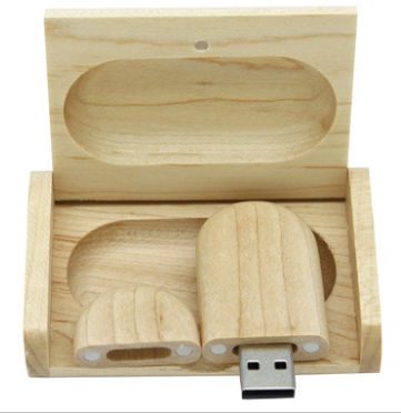 Memorias USB madera 32G pendrive madera regalo promocional memoria USB por mayor - Foto 2