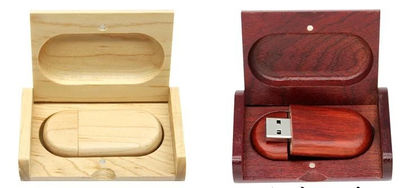 Memorias USB madera 32G pendrive madera regalo promocional memoria USB por mayor - Foto 5