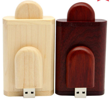 Memorias USB madera 32G pendrive madera regalo promocional memoria USB por mayor - Foto 3