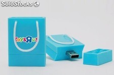 Memorias USB personalizado OEM diseño de 3D con logo gratis modelo 57