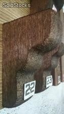 Mensulas, vigas, tableros rusticos decorativos imitacion madera