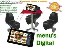 Menus Digital, Aplicamos la última Tecnologia a su Negocio (Restaurante, Bar..)