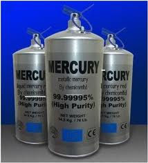 Mercurio de alta pureza 99,99995%