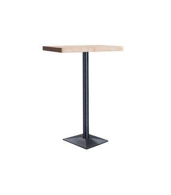 Mesa Alta Bar Moss acabado roble nordish/negro, 110cm(alto) 60cm(ancho)