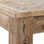 Mesa baixa quadrada de madeira de pinho reciclado. - Foto 2