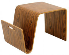 Mesa baja madera curvada Nerea