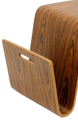 Mesa baja madera curvada Nerea - Foto 4