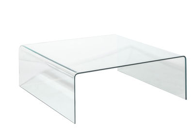 Mesa centro de cristal curvo de 110 x 110 cm. CC15000 - Foto 5