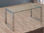 Mesa centro madera y cristal 100 x 50 M13031 - Foto 2