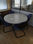 Mesa circular para reuniones. Venta de mobiliario de oficina - Foto 2