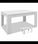 Mesa comedor Bass extensible acabado blanco mate, 77cm(alto) 140-200cm(ancho) - 1