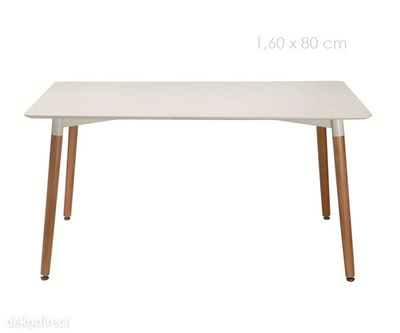 Mesa comedor blanca 160 cm. Nury - Foto 2