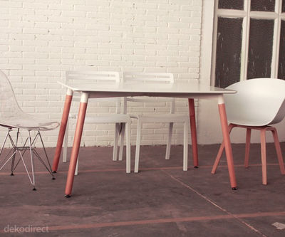 Mesa comedor blanca 160 cm. Nury - Foto 5